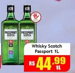 Supermercado Kibe Whisky scotch passport 1l oferta