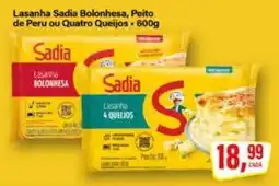 Rede Supermarket Lasanha Sadia Bolonhesa oferta