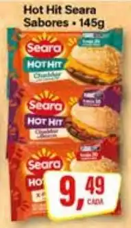 Rede Supermarket Hot Hit Seara Sabores oferta