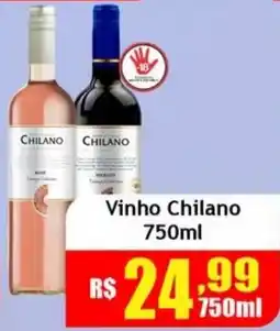 Supermercado Kibe Vinho Chilano oferta