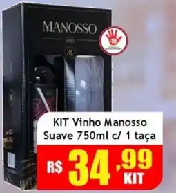 Supermercado Kibe Kit Vinho Manosso Suave oferta