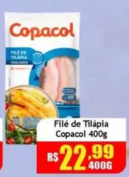 Supermercado Kibe Filé de Tilápia Copacol oferta