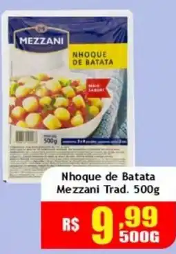 Supermercado Kibe Nhoque de Batata Mezzani Trad. oferta