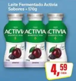Rede Supermarket Leite fermentado activia sabores oferta