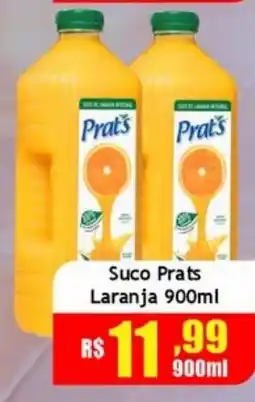 Supermercado Kibe Suco Prats Laranja oferta