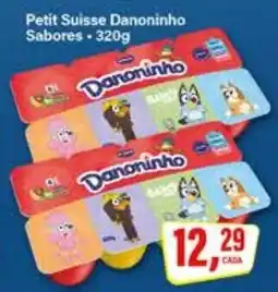 Rede Supermarket Petit Suisse Danoninho Sabores oferta