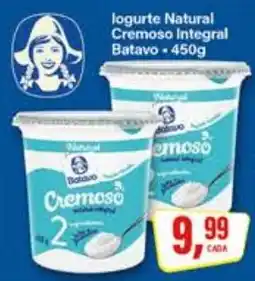 Rede Supermarket Iogurte natural cremoso integral batavo oferta