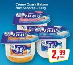 Rede Supermarket Creme Quark Batavo Nuv Sabores oferta