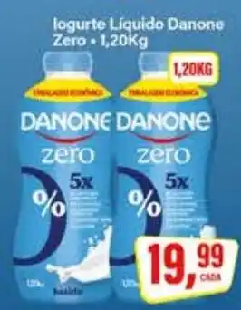 Rede Supermarket Iogurte Líquido Danone Zero oferta