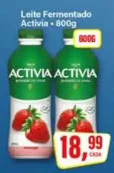 Rede Supermarket Leite fermentado activia oferta