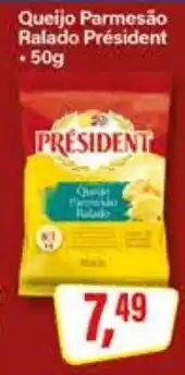 Rede Supermarket Queijo Parmesão Ralado President oferta