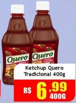 Supermercado Kibe Ketchup quero tradicional oferta