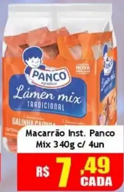 Supermercado Kibe Macarrão inst. panco mix oferta