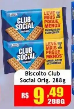 Supermercado Kibe Biscoito club social orig oferta