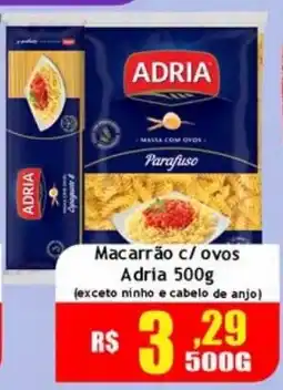Supermercado Kibe Macarrão c/ ovos oferta