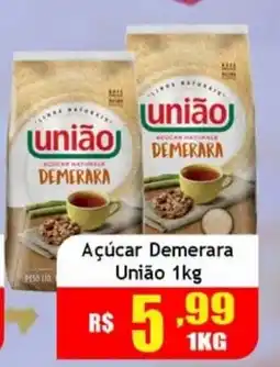 Supermercado Kibe Açúcar Demerara União oferta