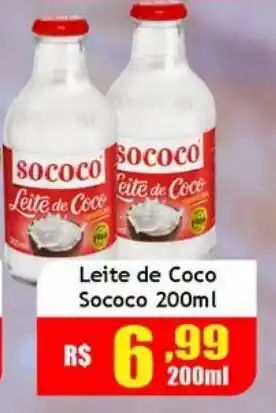 Supermercado Kibe Leite de Coco Sococo oferta