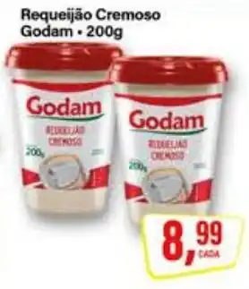 Rede Supermarket Requeijão cremoso godam oferta