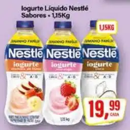 Rede Supermarket Iogurte Líquido Nestlé Sabores oferta