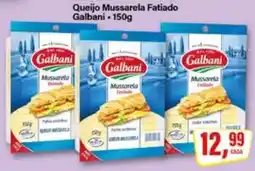 Rede Supermarket Queijo Mussarela Fatiado Galbani oferta