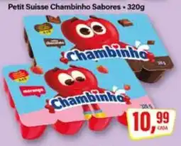 Rede Supermarket Petit Suisse Chambinho Sabores oferta