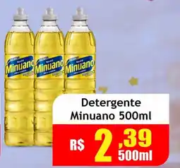 Supermercado Kibe Detergente Minuano oferta