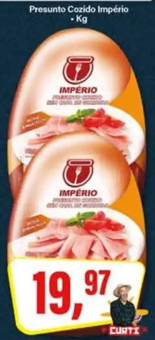 Rede Supermarket Presunto Cozido Império oferta