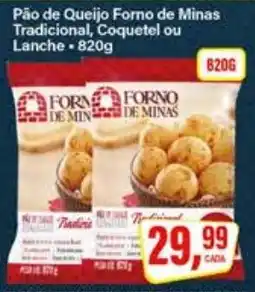 Rede Supermarket Pão de Queijo Forno de Minas Tradicional, Coquetel ou Lanche oferta