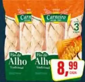 Rede Supermarket Pão de Alho Tradicional oferta