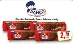 Rede Supermarket Biscoito Recheado Panco Sabores oferta