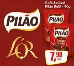 Rede Supermarket Café Solúvel Pilão Refil oferta