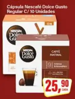 Rede Supermarket Cápsula Nescafé Dolce Gusto Regular C/ 10 Unidades oferta