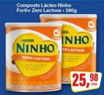 Rede Supermarket Composto Lácteo Ninho Forti + Zero Lactose oferta