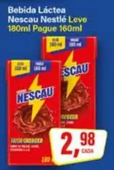 Rede Supermarket Bebida Láctea Nescau Nestlé Leve oferta