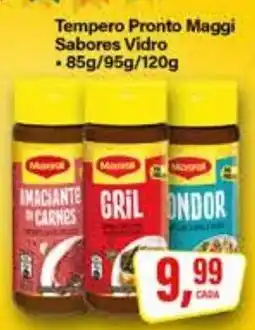 Rede Supermarket Tempero pronto maggi sabores vidro oferta
