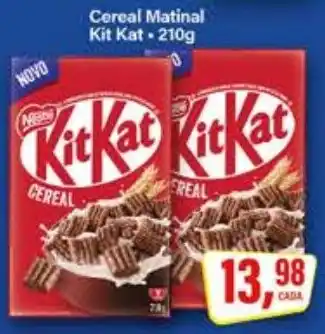 Rede Supermarket Cereal matinal kit kat oferta