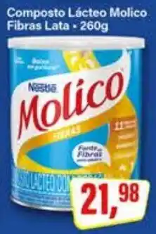 Rede Supermarket Composto Lácteo Molico Fibras Lata oferta