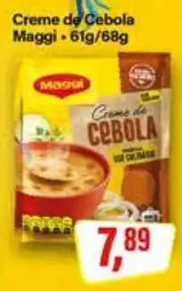 Rede Supermarket Creme de Cebola Maggi oferta