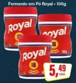 Rede Supermarket Fermento em Pó Royal oferta
