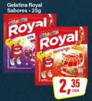 Rede Supermarket Gelatina royal sabores oferta