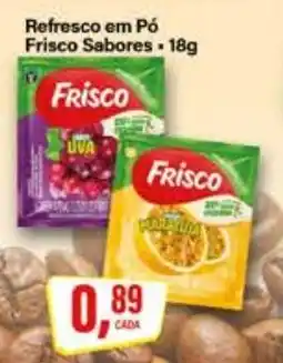Rede Supermarket Refresco em Pó Frisco Sabores oferta
