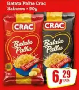 Rede Supermarket Batata Palha Crac Sabores oferta