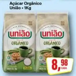 Rede Supermarket Açúcar Orgânico União oferta