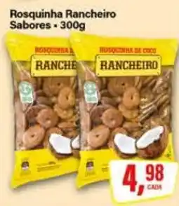 Rede Supermarket Rosquinha rancheiro sabores oferta