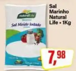 Rede Supermarket Sal Marinho Natural Life oferta