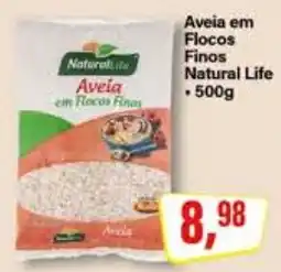 Rede Supermarket Aveia em Flocos Finos Natural Life oferta