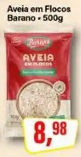 Rede Supermarket Aveia em Flocos Barano oferta