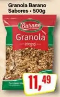 Rede Supermarket Granola Barano Sabores oferta
