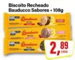 Rede Supermarket Biscoito recheado bauducco sabores oferta