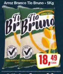 Rede Supermarket Arroz branco tio bruno oferta
